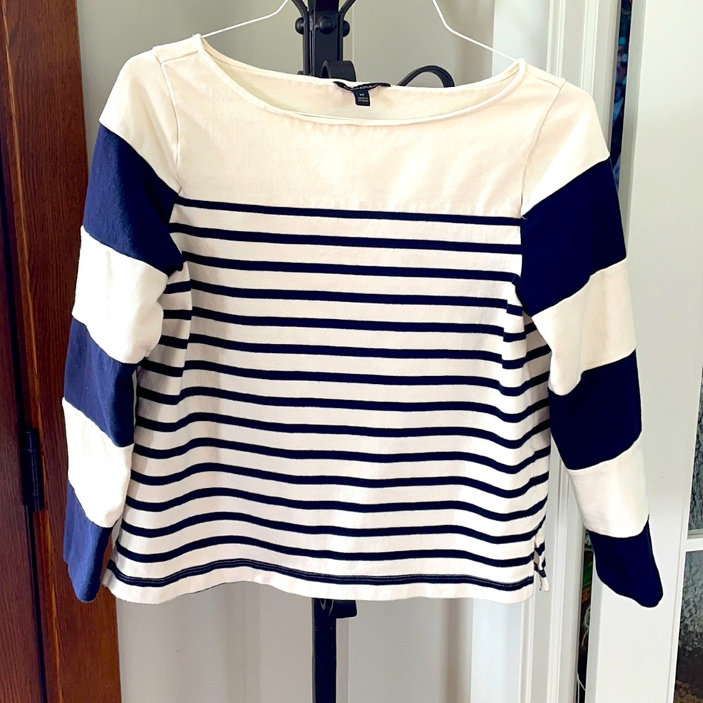 Nautical Banana Republic Light Weight Sweatshirt